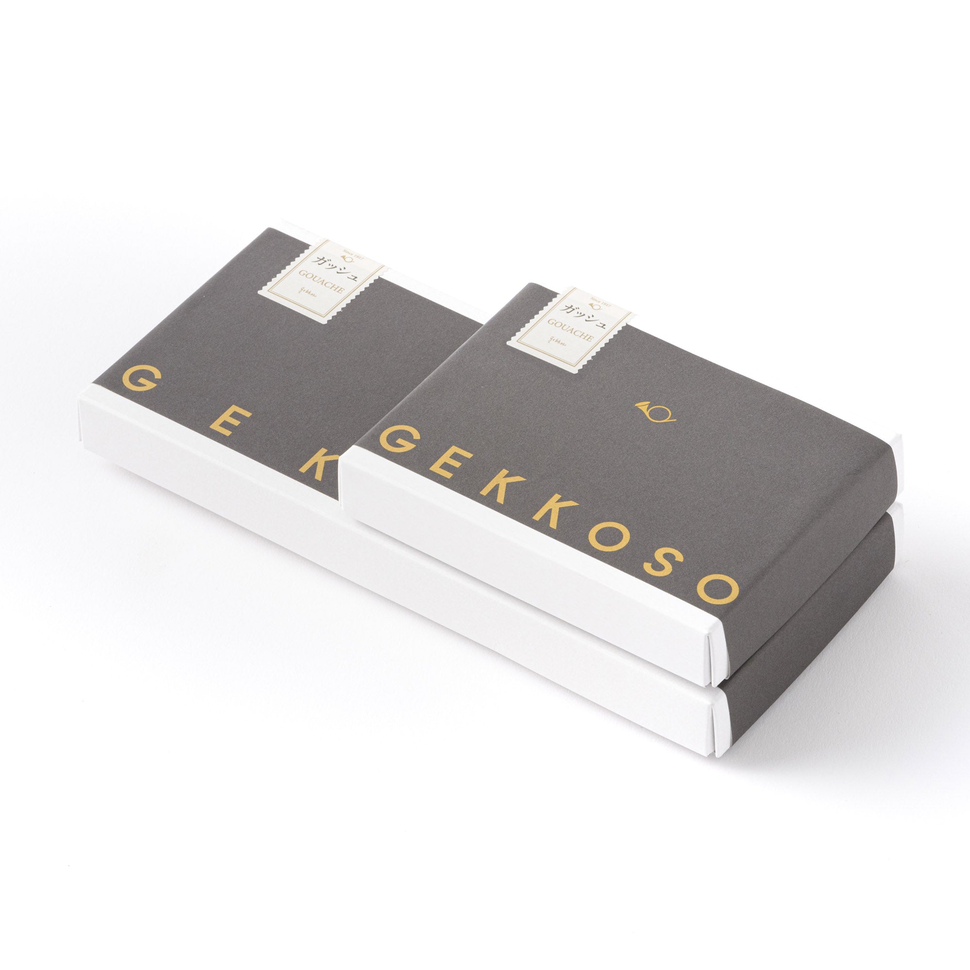 月光荘 - ガッシュ - 不透明水彩高級顔料18色セット